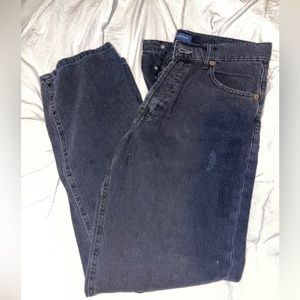 Aeropostale 90s baggy black jeans